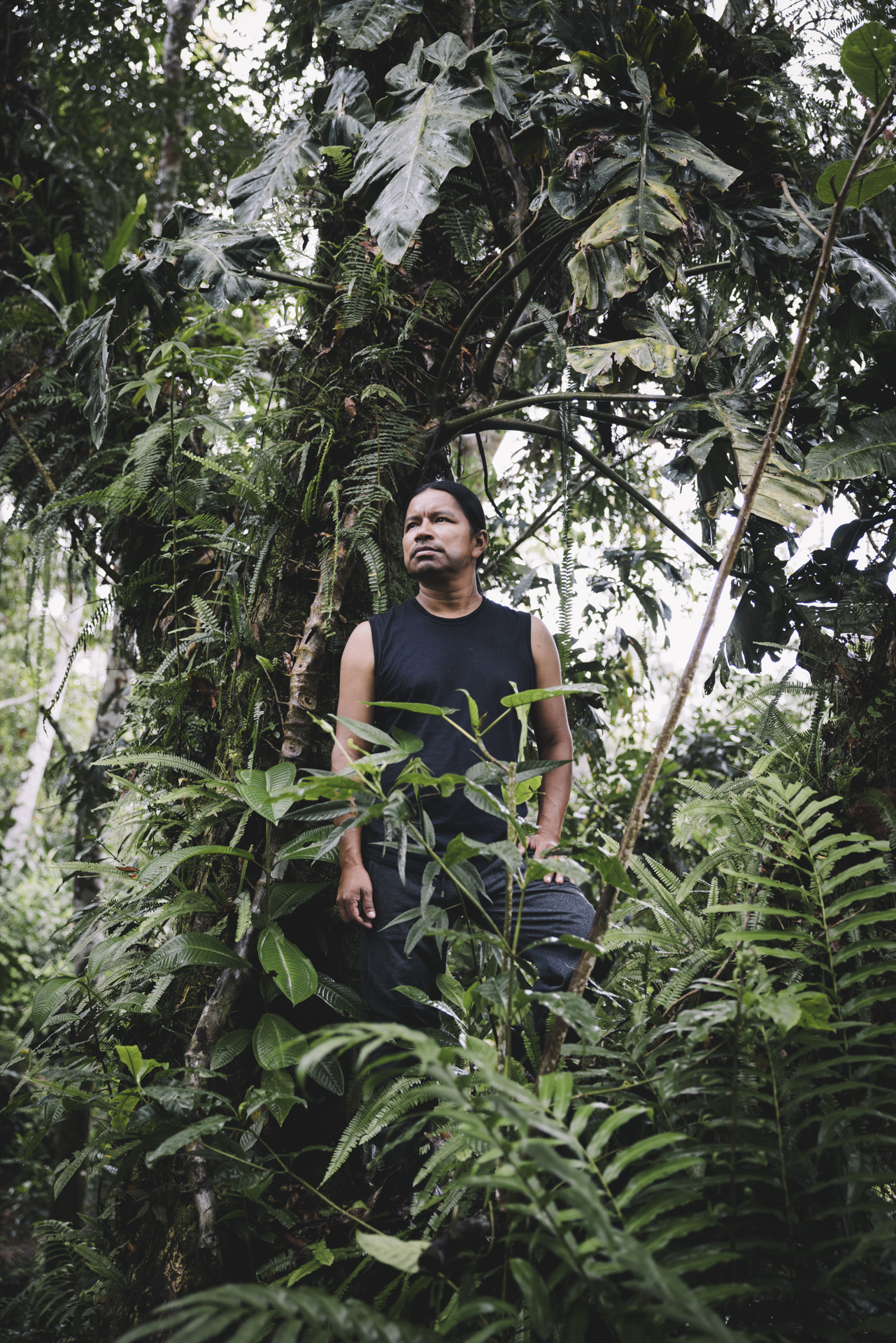 Der preisgekrönte Dokumentarfilmer Eriberto Gualinga kämpft mit der Kamera gegen Raubbau, Menschenrechtsverbrechen und Vertreibung aus dem Regenwald. „Wir besitzen keine Reichtümer“, sagt der 44-jährige Kichwa, „aber wir führen ein würdevolles Leben. Das will ich bewahren. Meine Aufgabe ist es, den Kampf von Sarayaku zu dokumentieren. Wer erzählt unsere Geschichte, wenn ich es nicht tue?“
